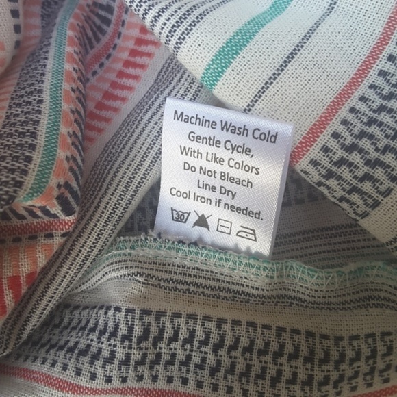 NWT Max Studio Button-Down Sleeveless Print Shirt - Picture 6 of 6